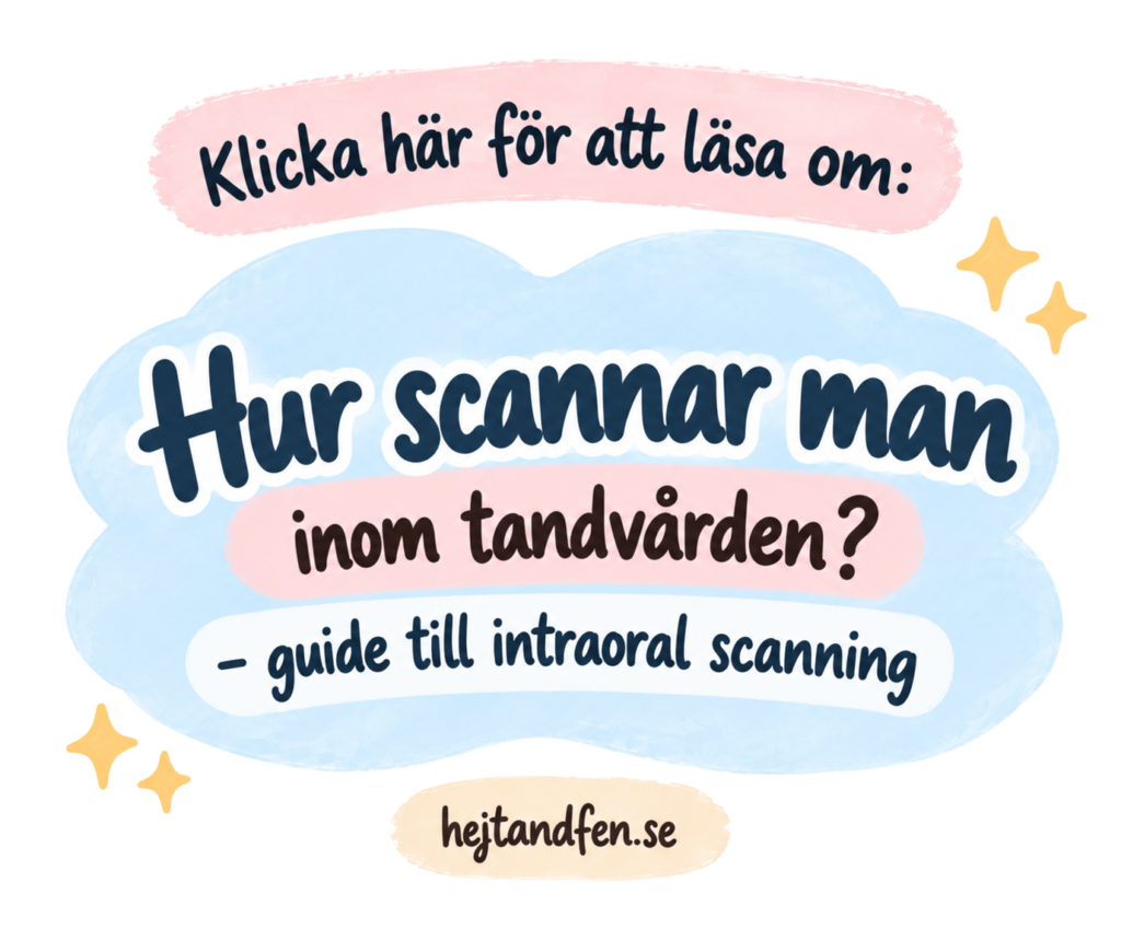 Istället för alginatavtryck kan digitalt avtryck tas med intraoral scanner - guide till intraoral scanning.